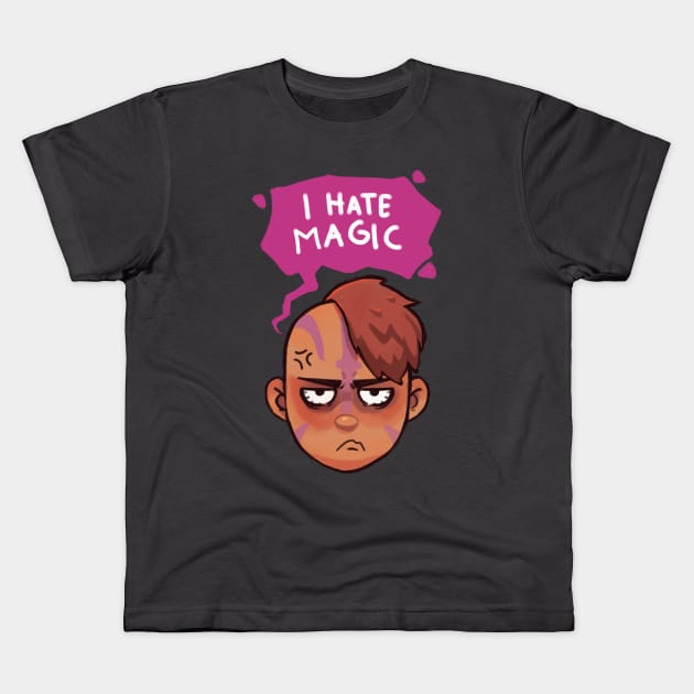 Magic Hatter Kids T-Shirt by abelabells